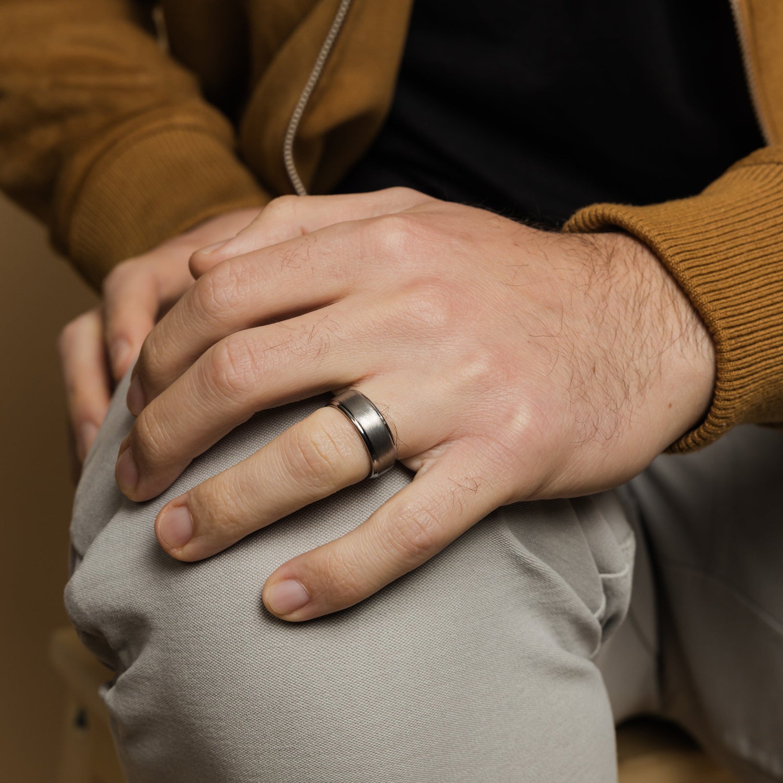 Textured Band | Tungsten - Nominal