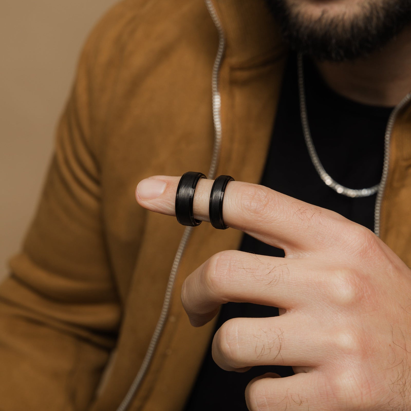 Textured Band | Tungsten - Nominal