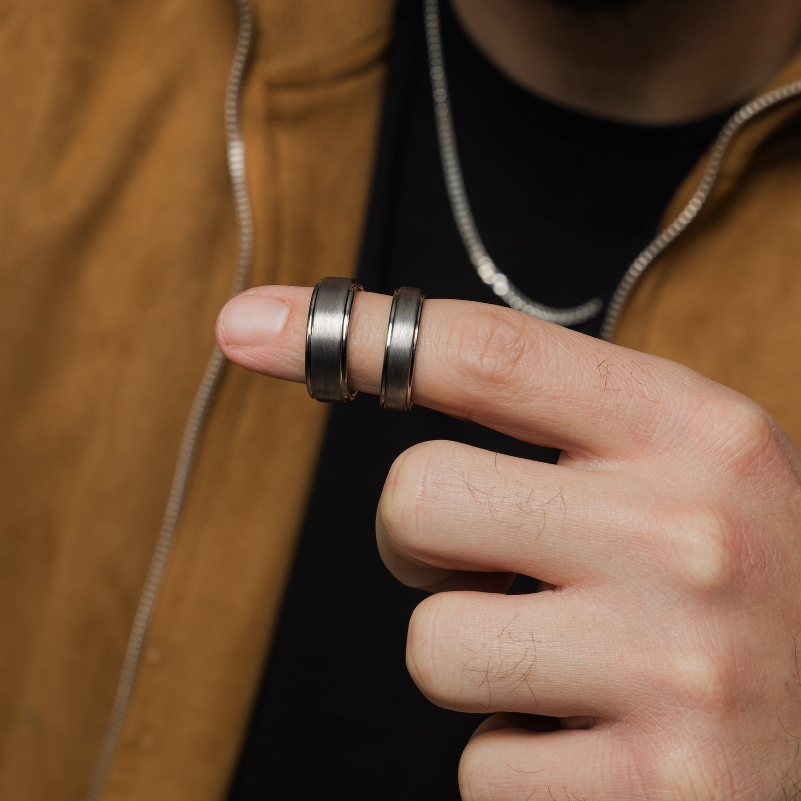 Textured Band | Tungsten - Nominal