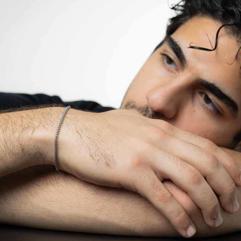 Micro Wheat Bracelet | Men