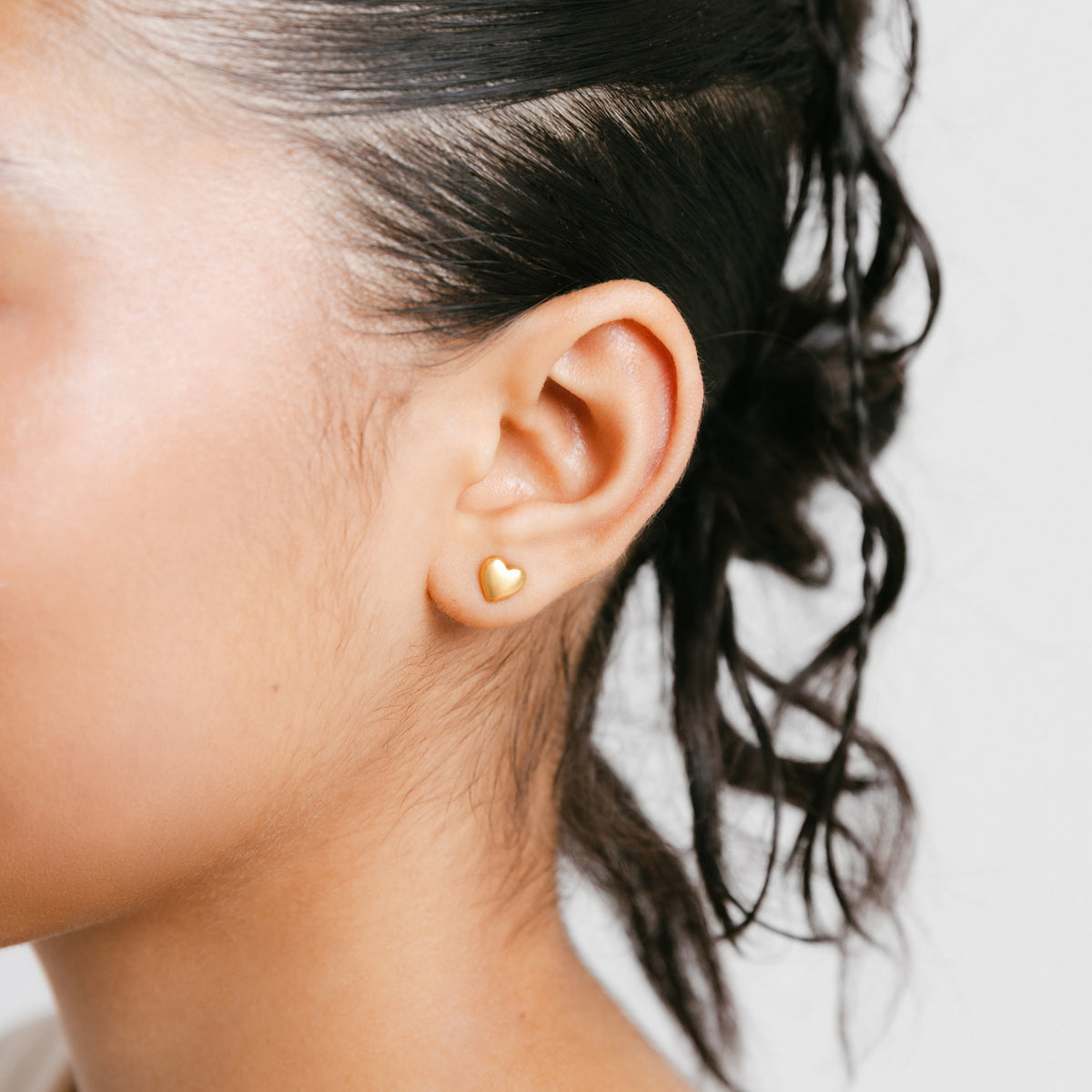 Mini Heart Studs