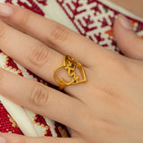 "My Sister" Heartbeat Ring