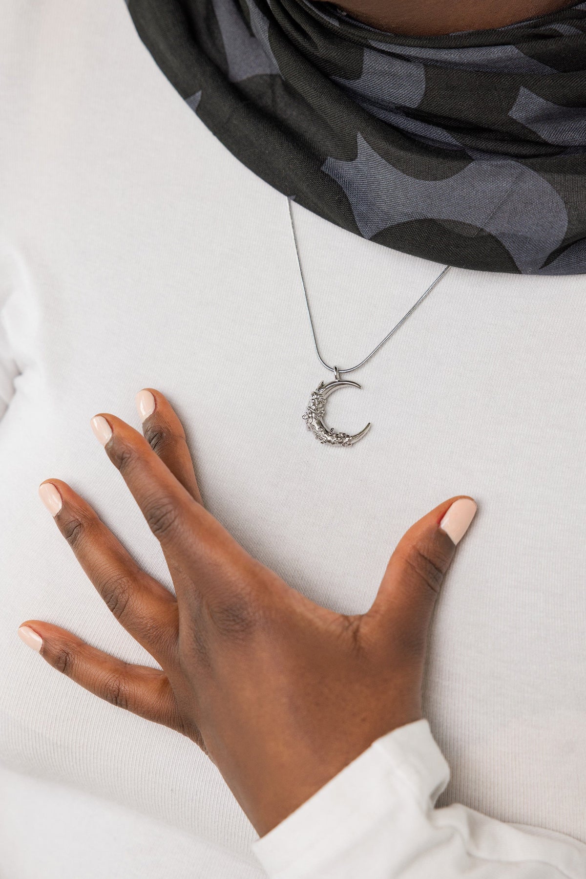 Jasmine Crescent Necklace | VELA x Nominal | Nominal