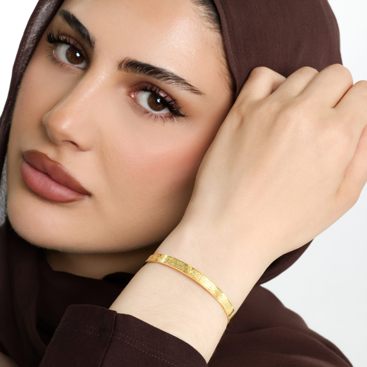 "With hardship comes ease" Cuff V2 | Women