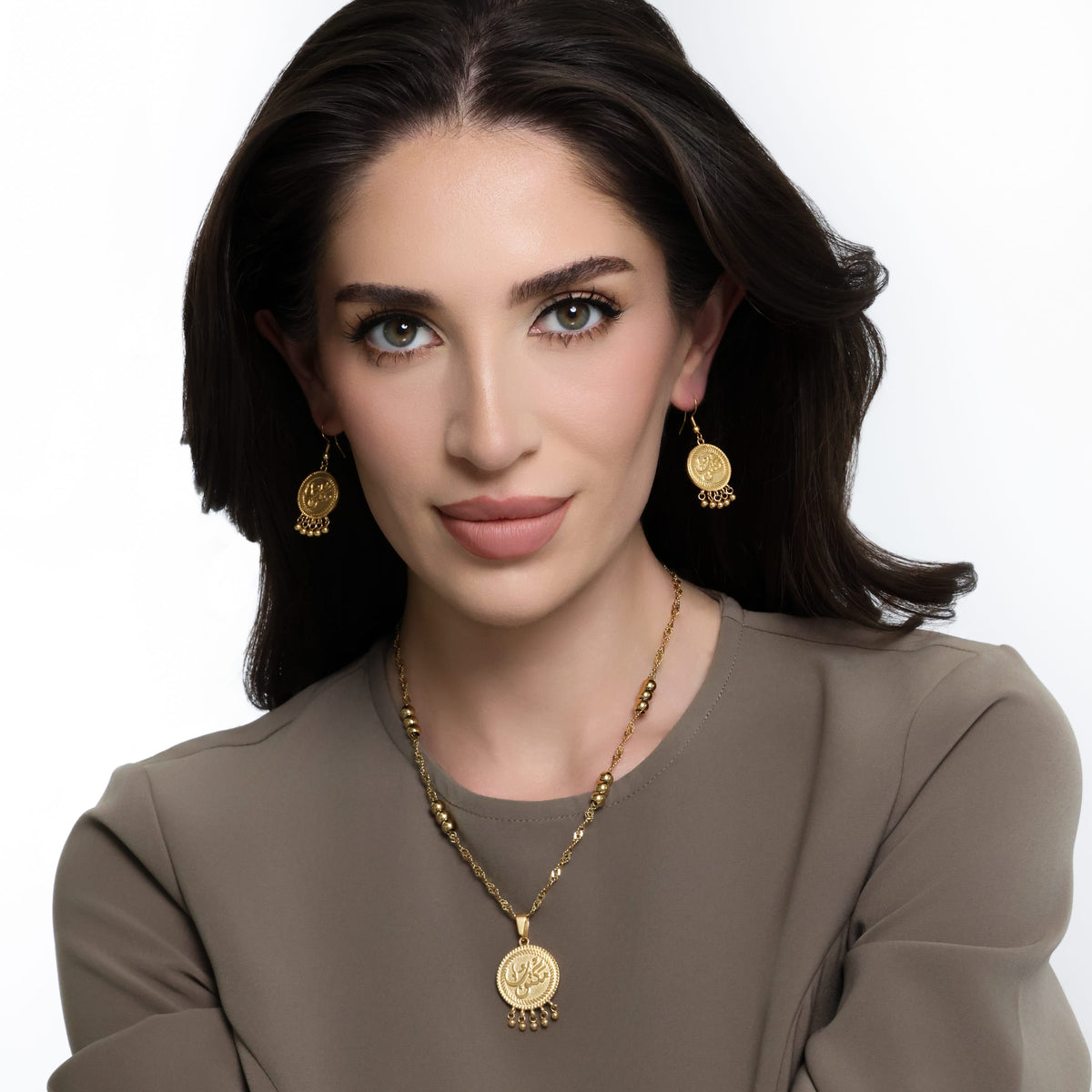 "Maktub" Vintage Coin Necklace - Nominal