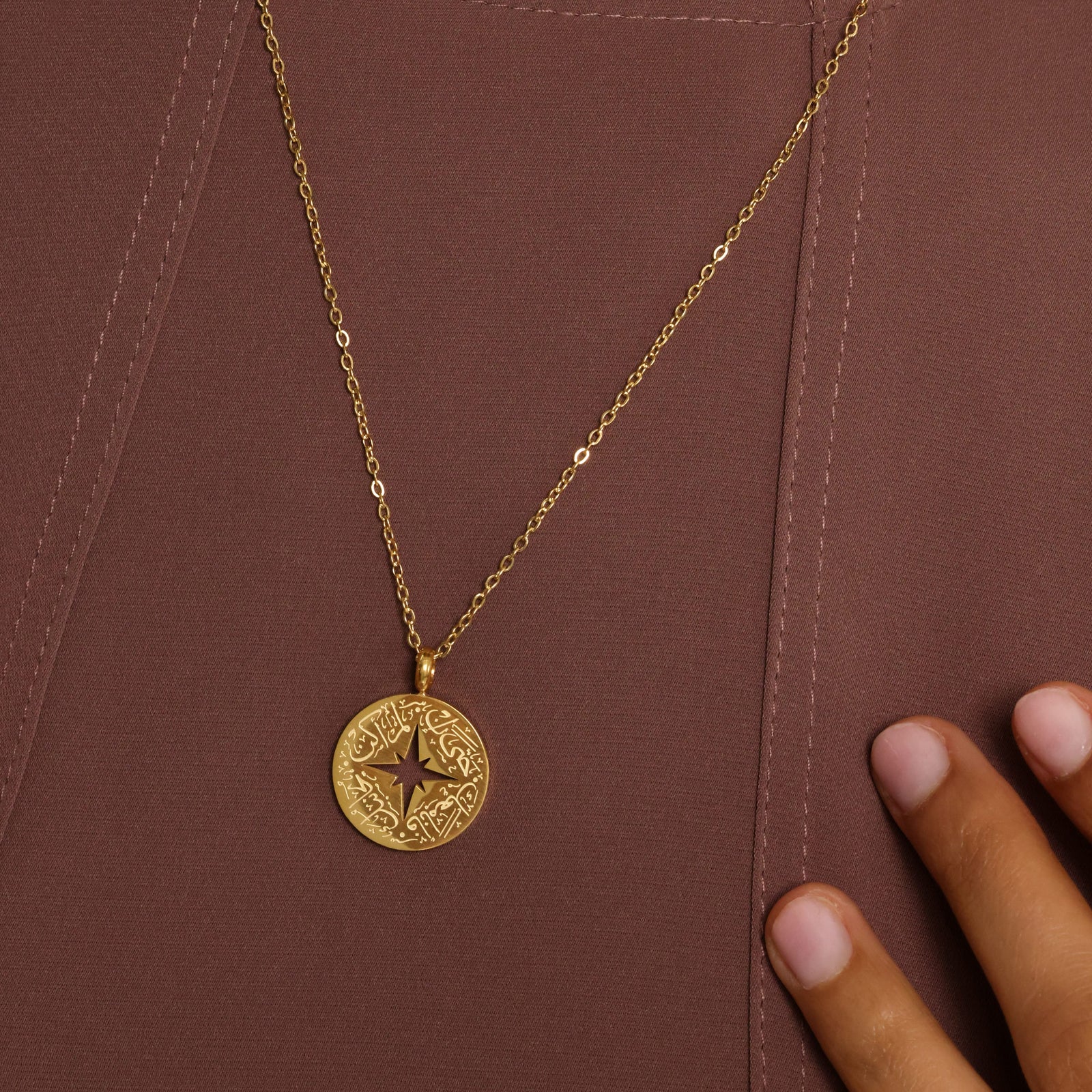 "I'm with you" Best Friend Necklace Set - Nominal