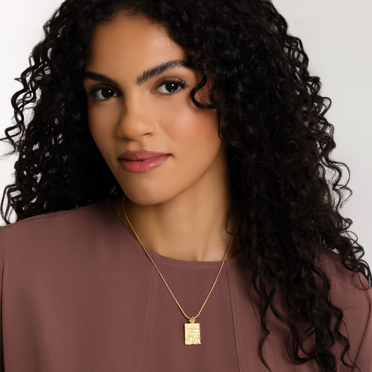 "Born to Move" Floral Poem Necklace - Nominal