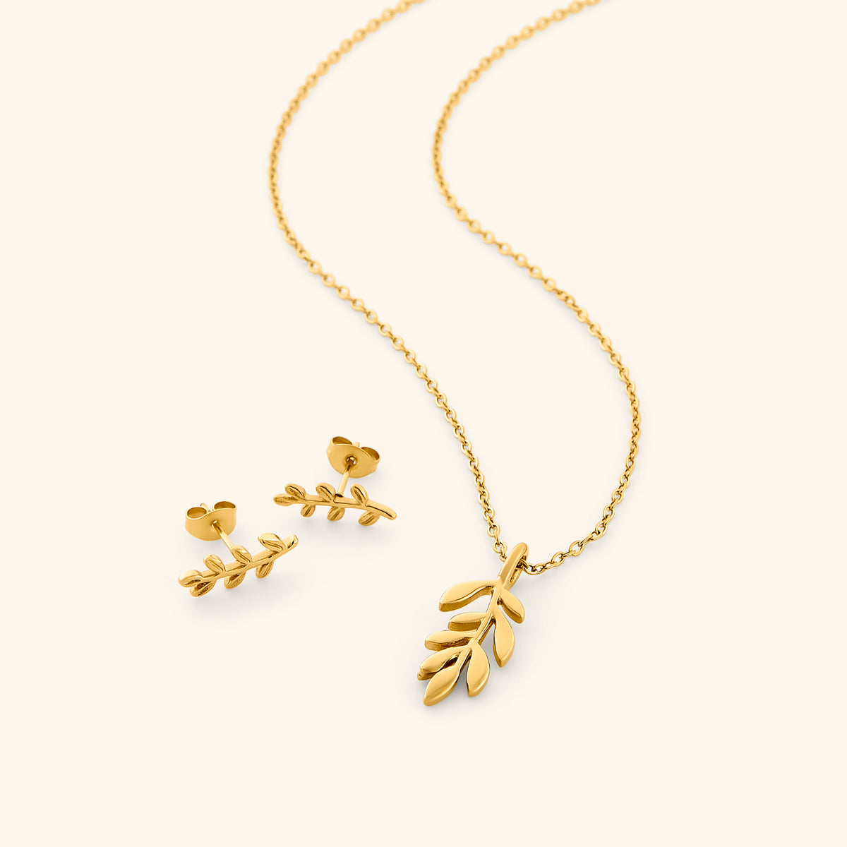 Olive Branch & Leaf Set - Nominal