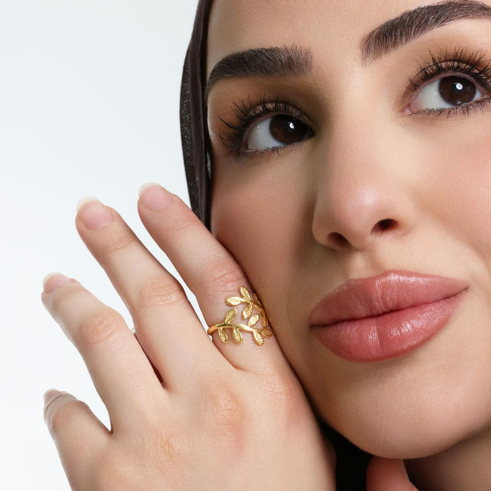 Palestine Olive Leaf Ring - Nominal