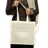 Palestine Keffiyeh Watermelon Tote