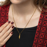 Palestine Poppy Necklace