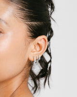 Pavé Huggie Hoops | 10mm