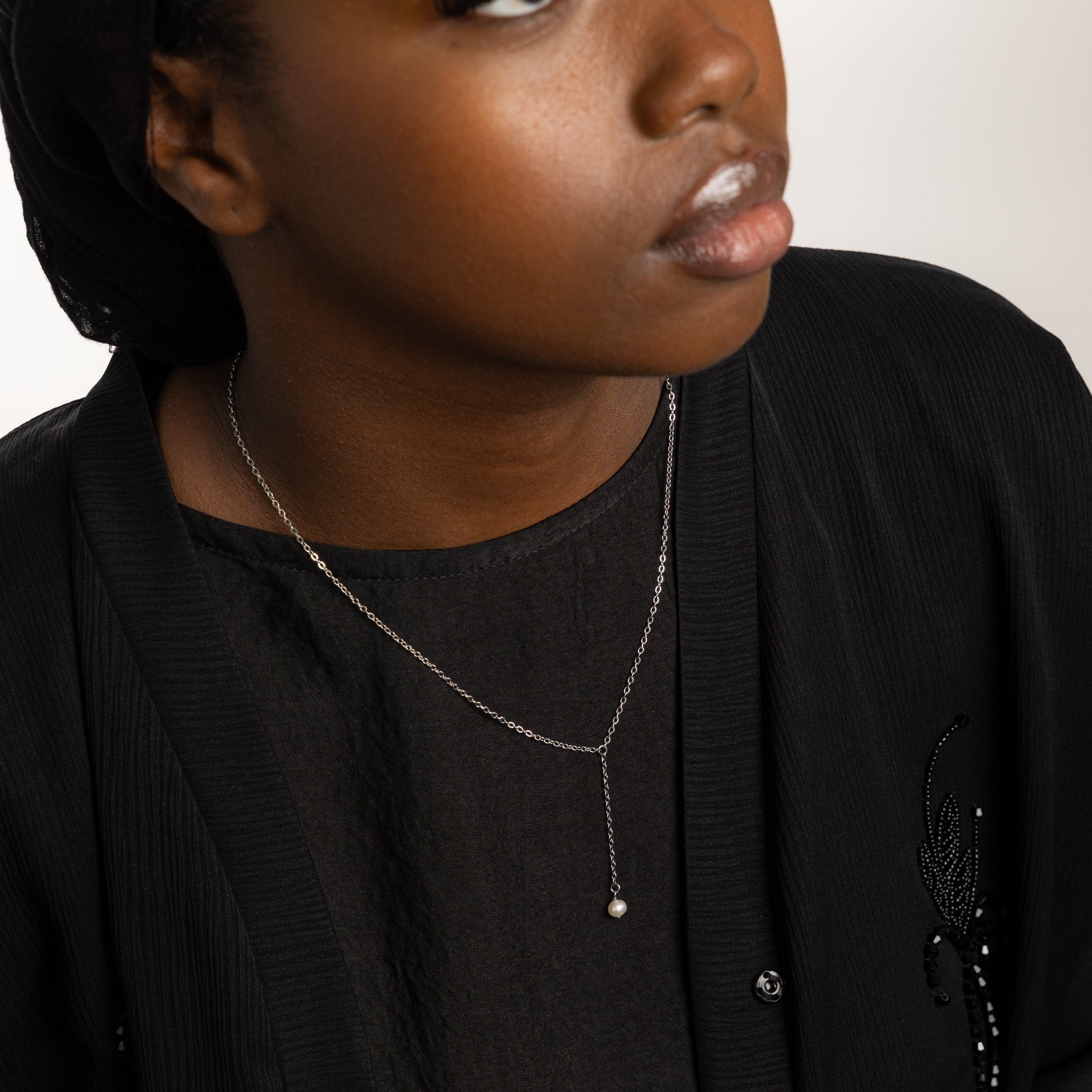 Pearl Lariat Necklace - Nominal