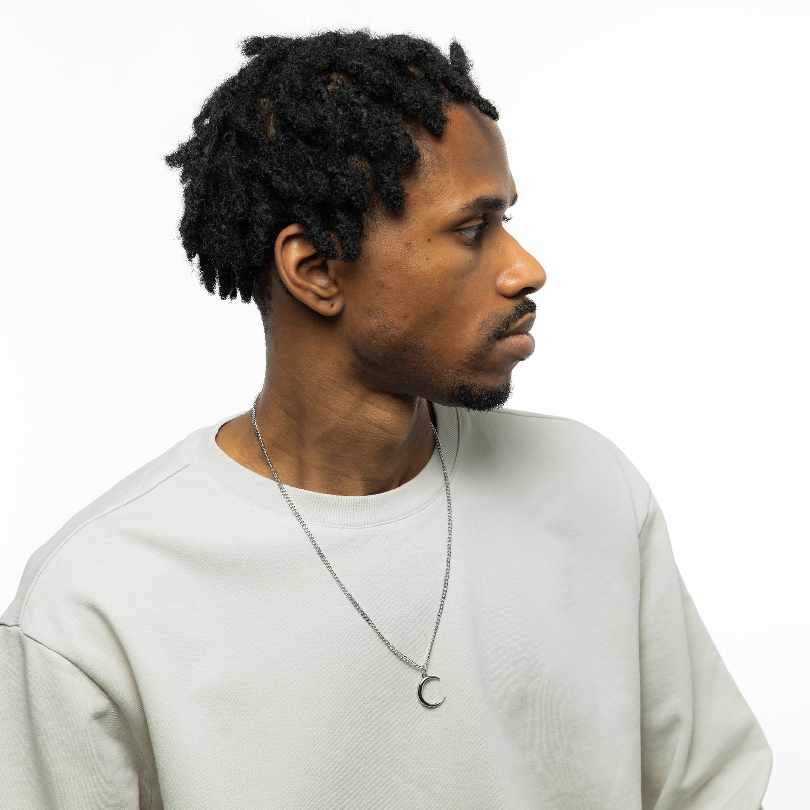 Premium Crescent Necklace | Men - Nominal