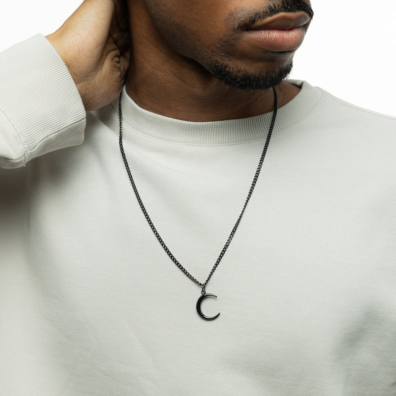 Premium Crescent Necklace | Men