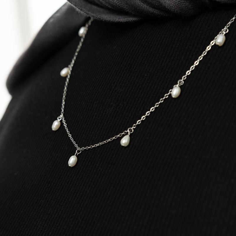 Raining Pearls Necklace