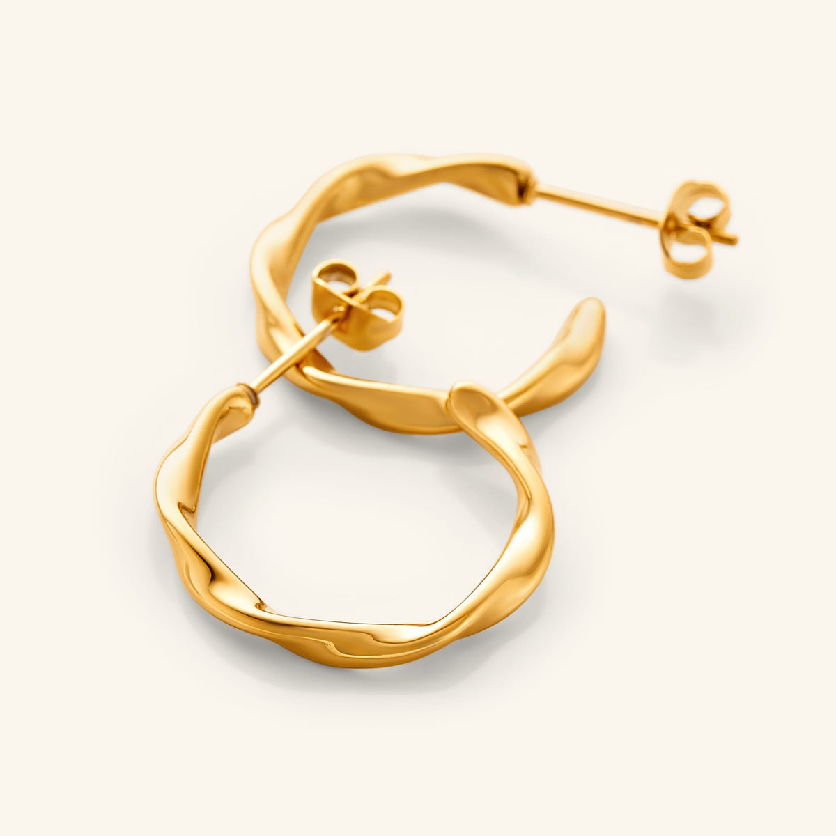 Ripple Hoop Earrings - Nominal