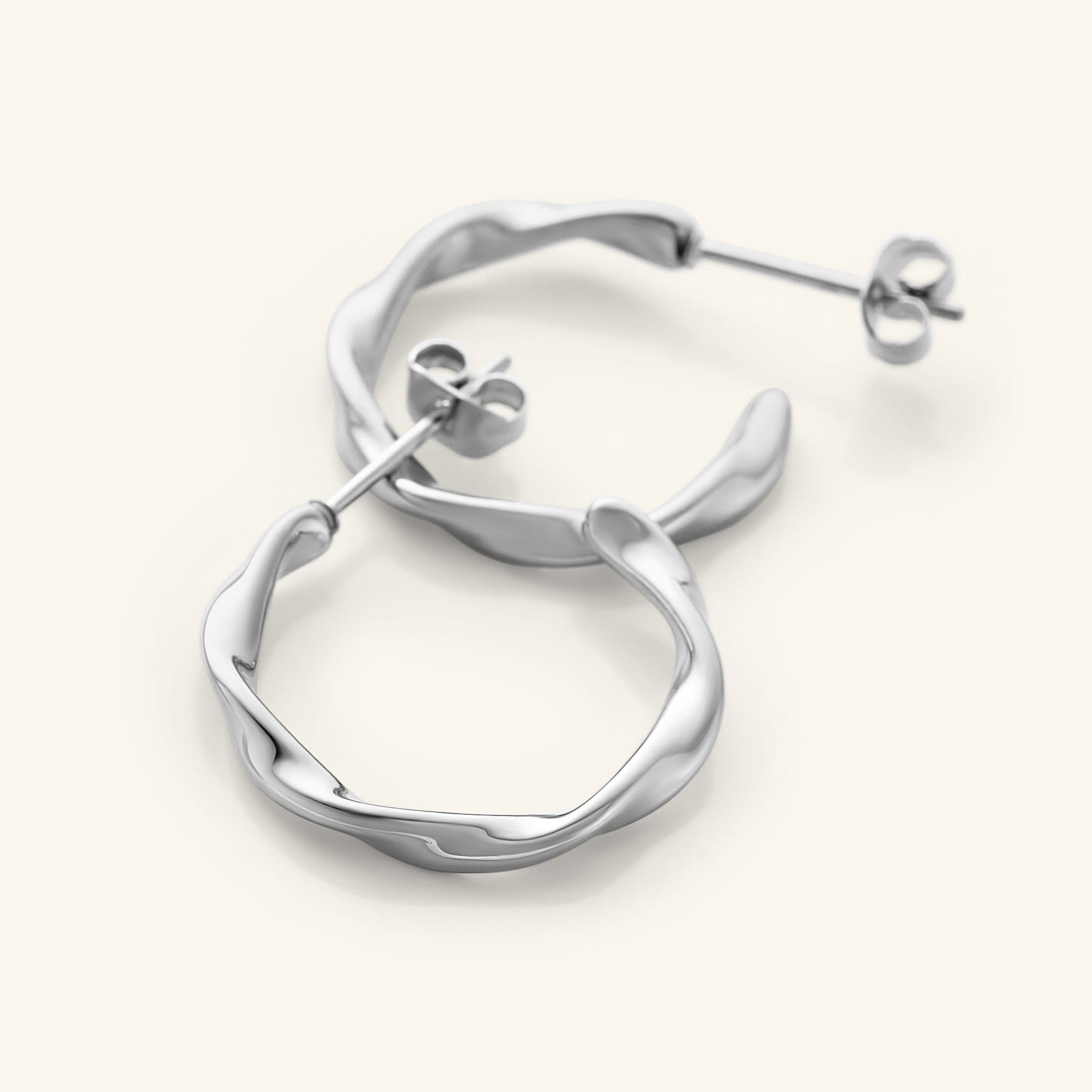 Ripple Hoop Earrings - Nominal
