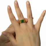 "River to Sea" Palestine Onyx Ring | Women