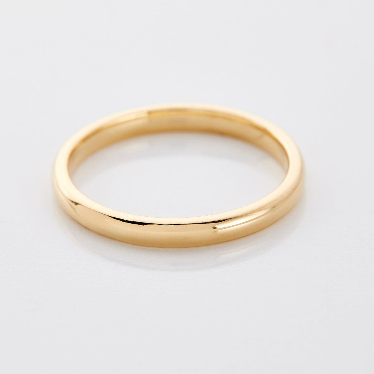 Thin Ring Band - 18K Solid Gold 18K Solid Gold / 6| Nominal