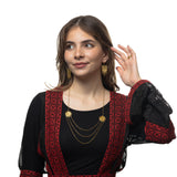 Salam | Peace Layered Token Necklace