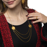 Salam | Peace Layered Token Necklace
