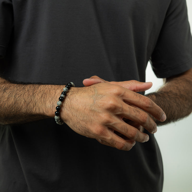 Storm | Stone Bead Bracelet