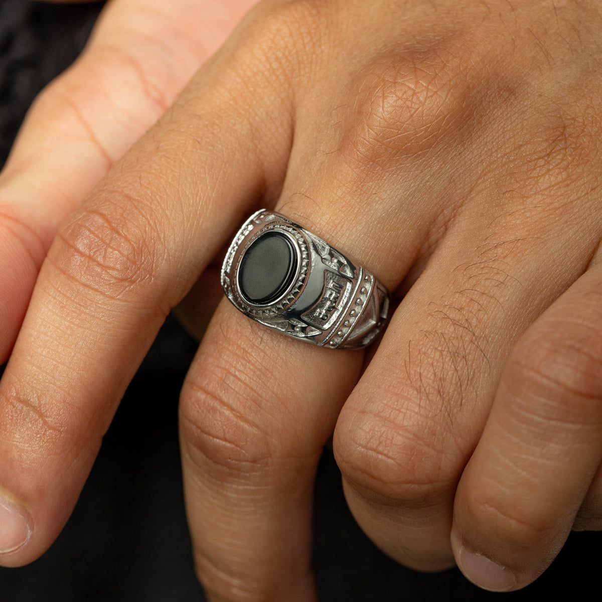 Strength is in the Truth Aqeeq Ring | Men - Nominal
