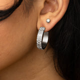 Tatreez Hoop Earrings
