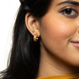 Tatreez Hoop Earrings