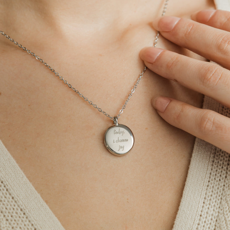 "Today pimage_ I Choose Joy" Affirmations Necklace - Nominal