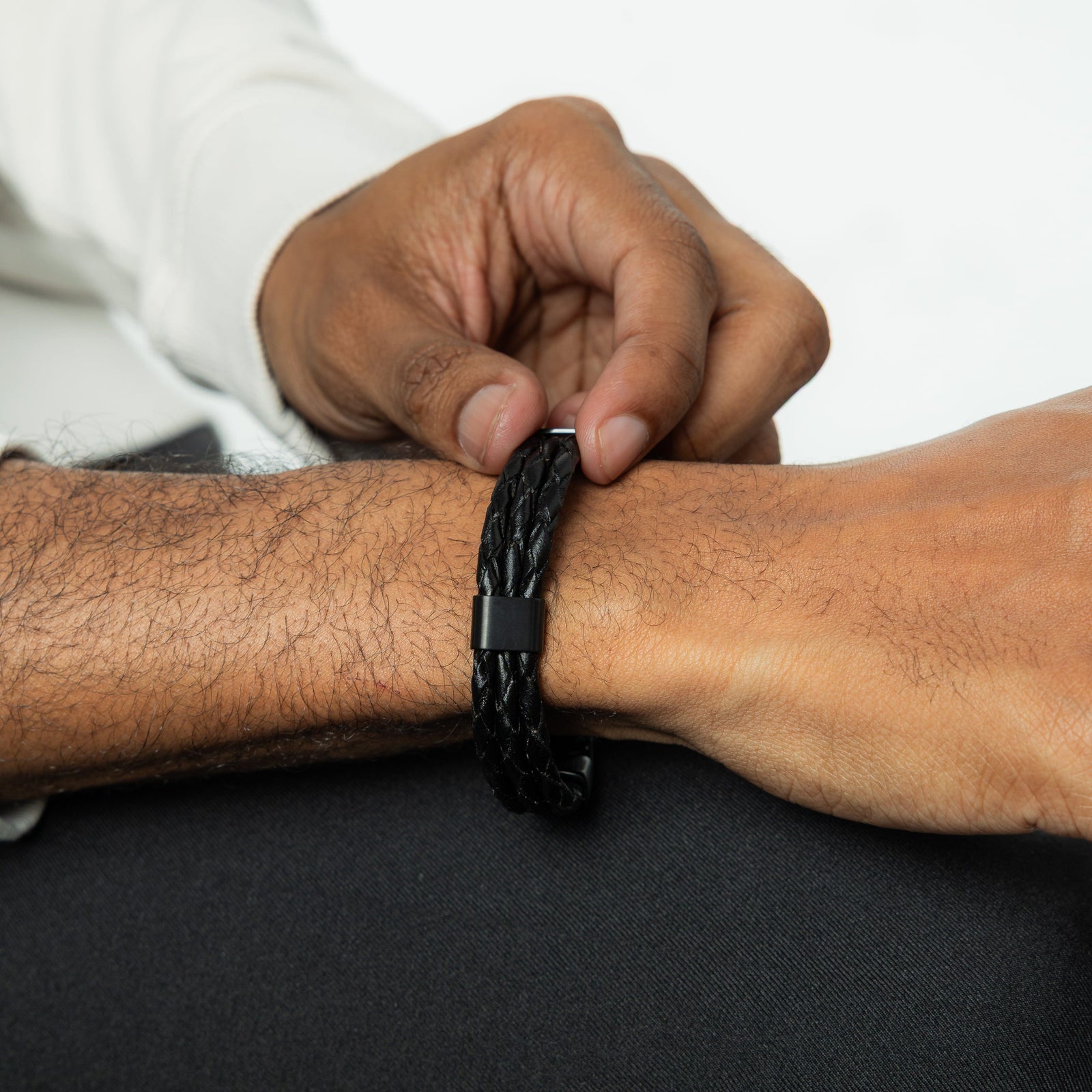 Triple Leather Bracelet | Men - Nominal