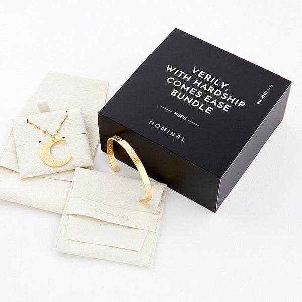 'With Hardship Comes Ease' Gift Set | Women - Nominal