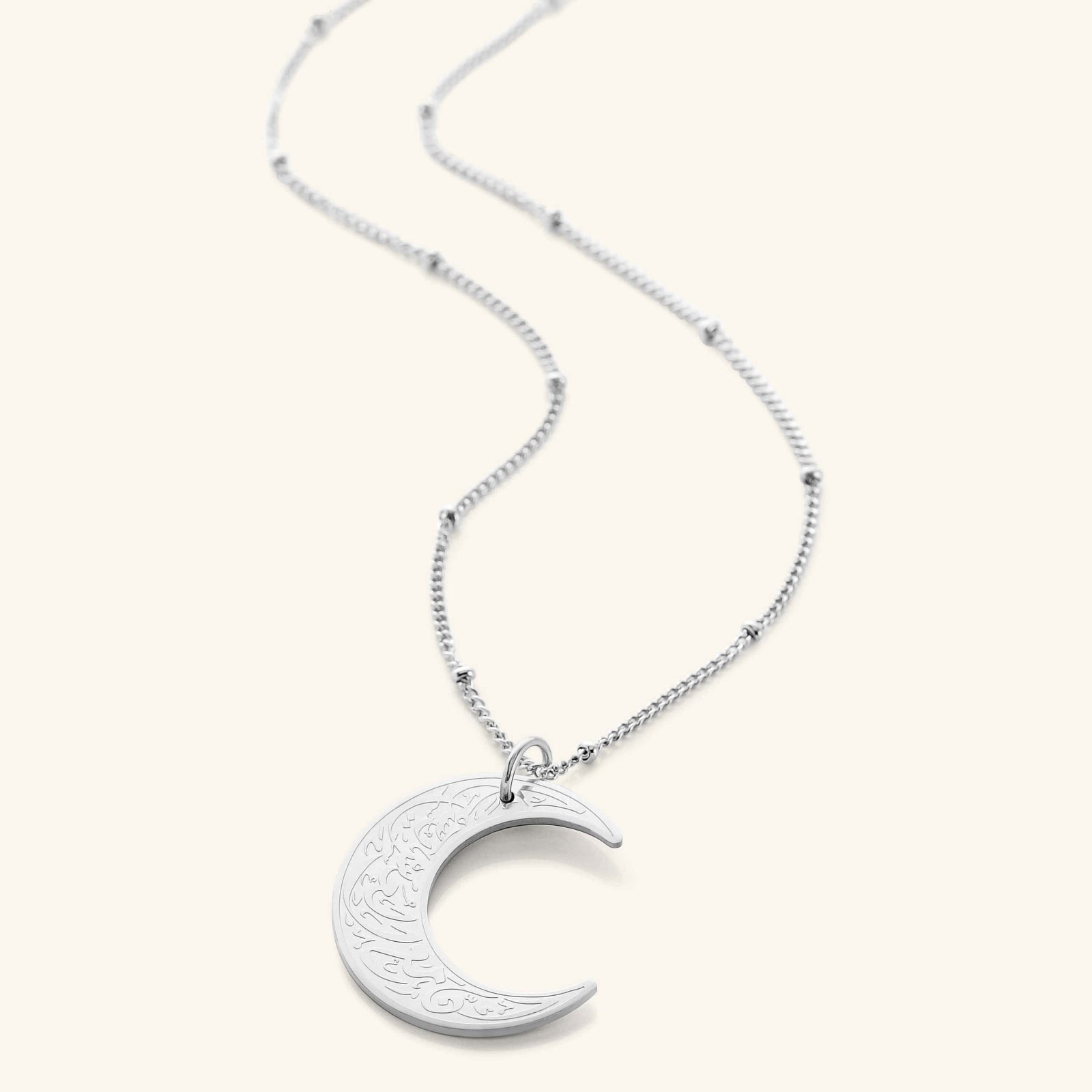 "With Hardship Comes Ease" | Crescent Necklace - Nominal