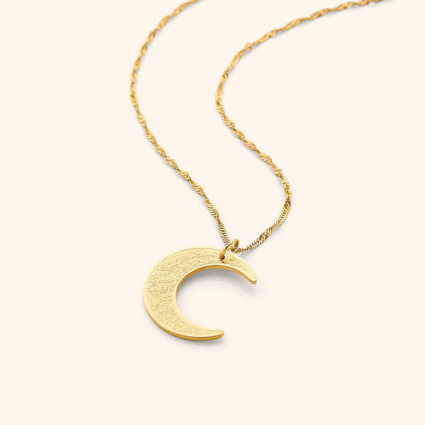 4 Qul Crescent Necklace | Women