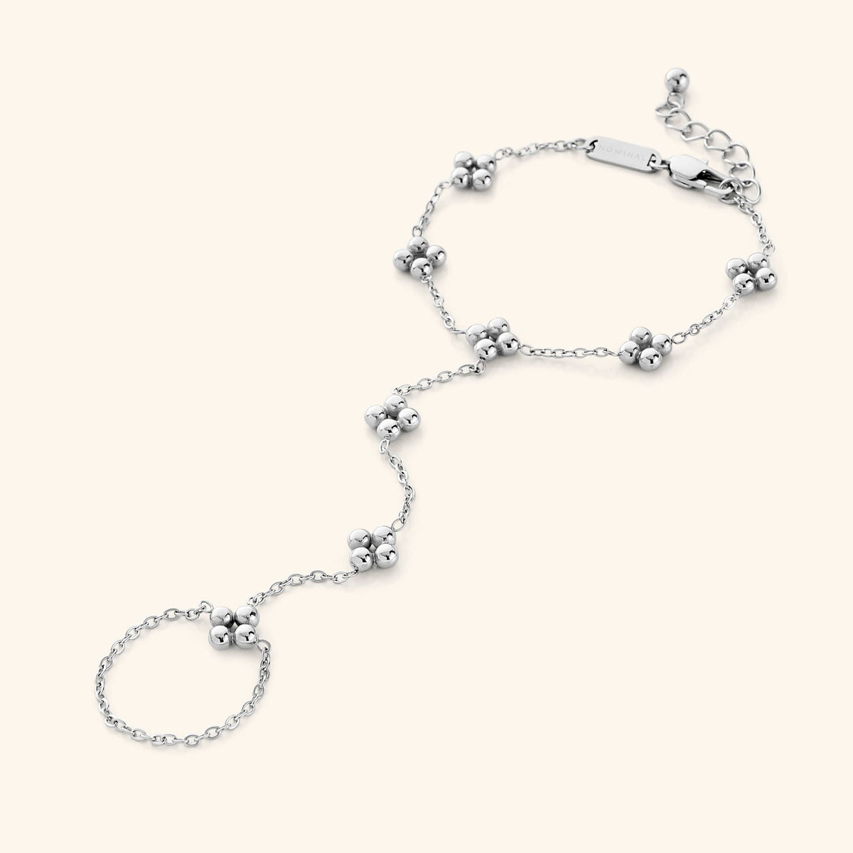 Henna Hand Chain — Silver