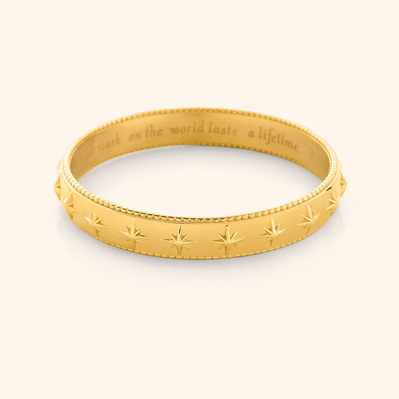 "Leave Your Mark" Bangle