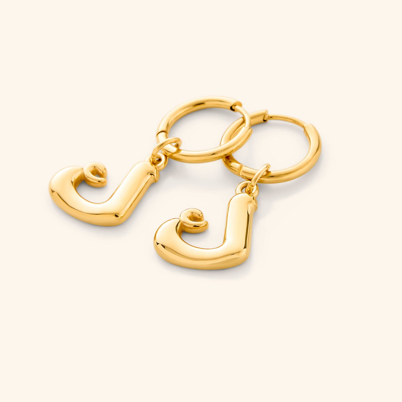 Arabic Bubble Letter Earrings - Nominal