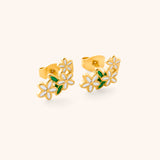 Jasmine Vine Studs