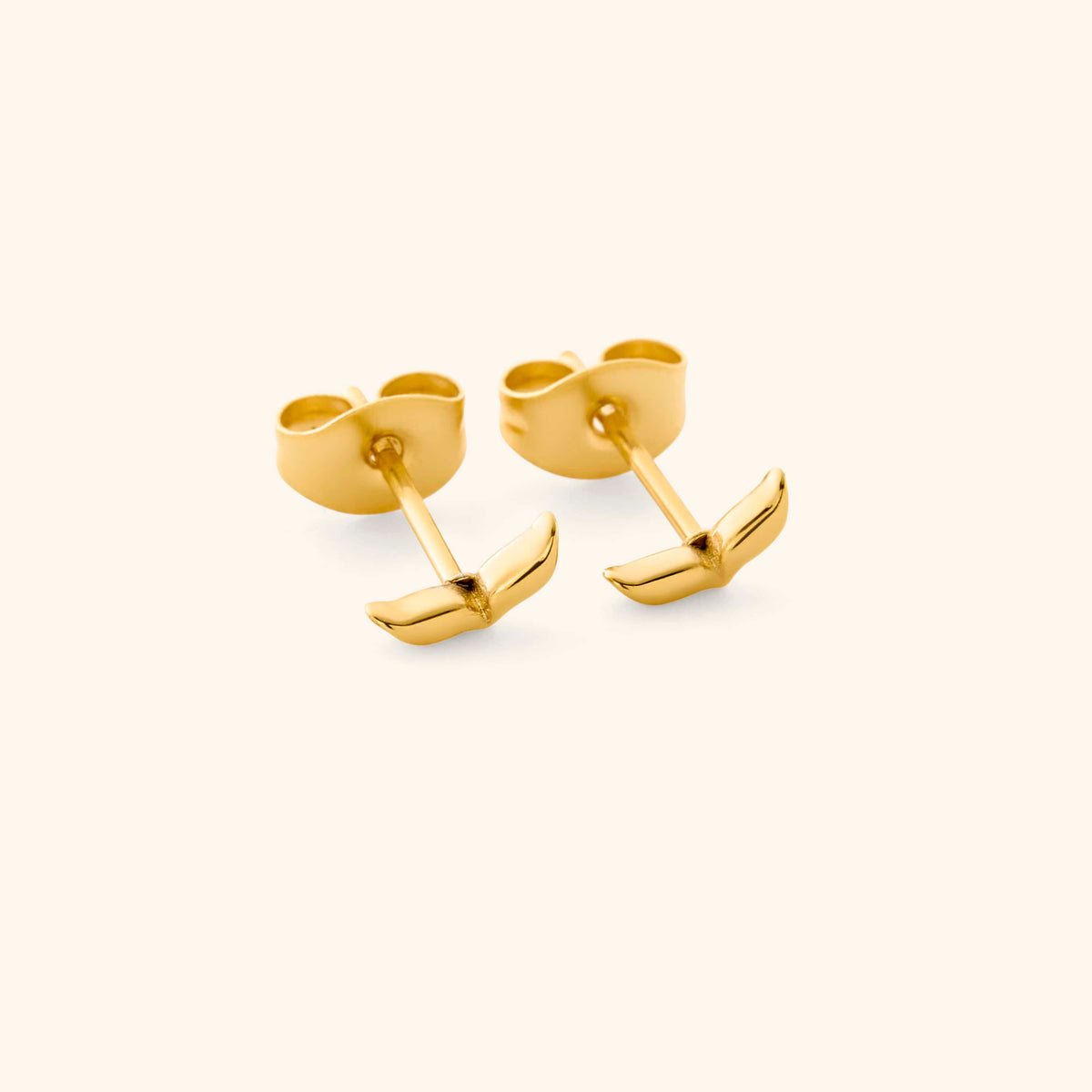 Keffiyeh Olive Branch Studs