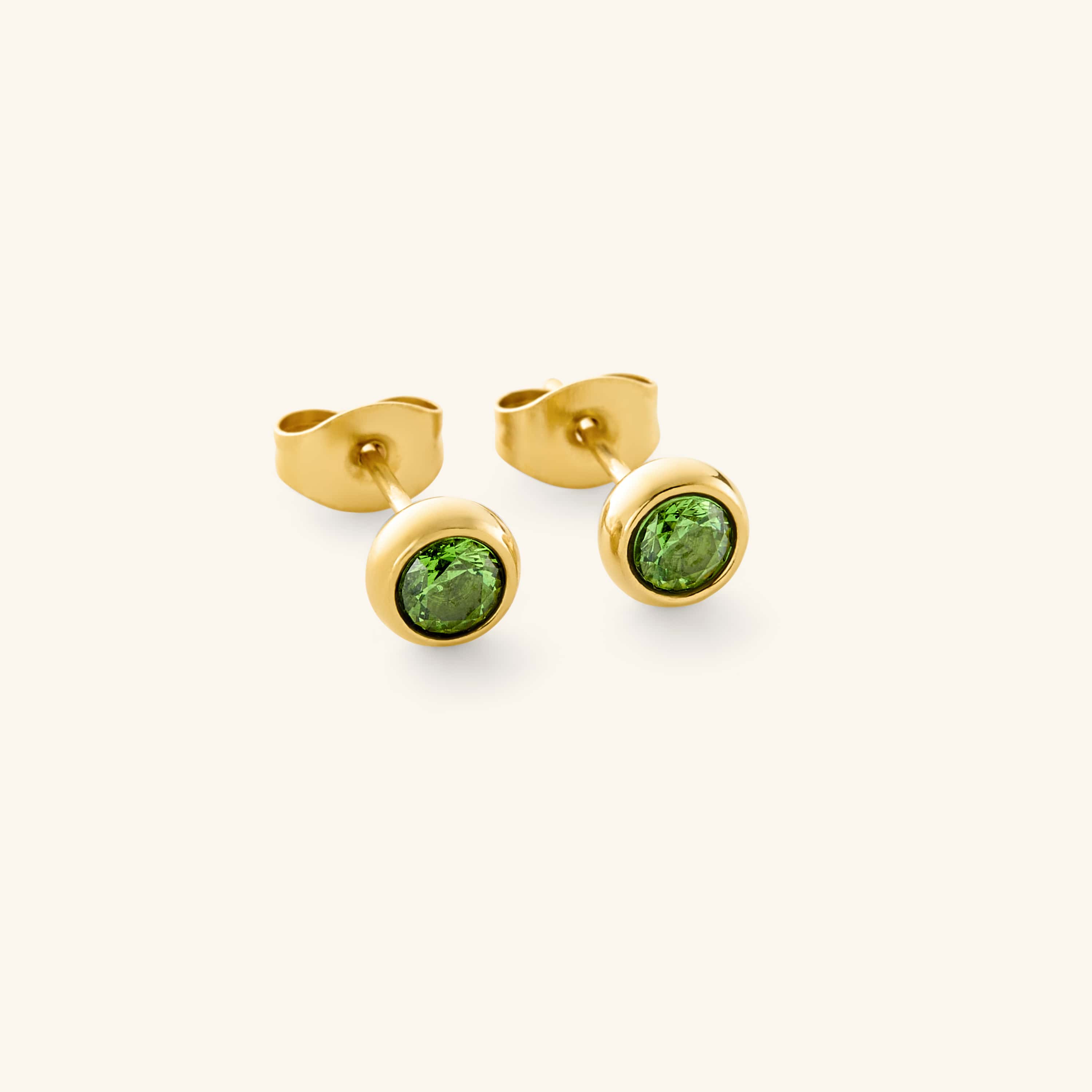 新品・未使用【GODSIZE】ROSE STUD w/emerald Emerald Studs | Nominal