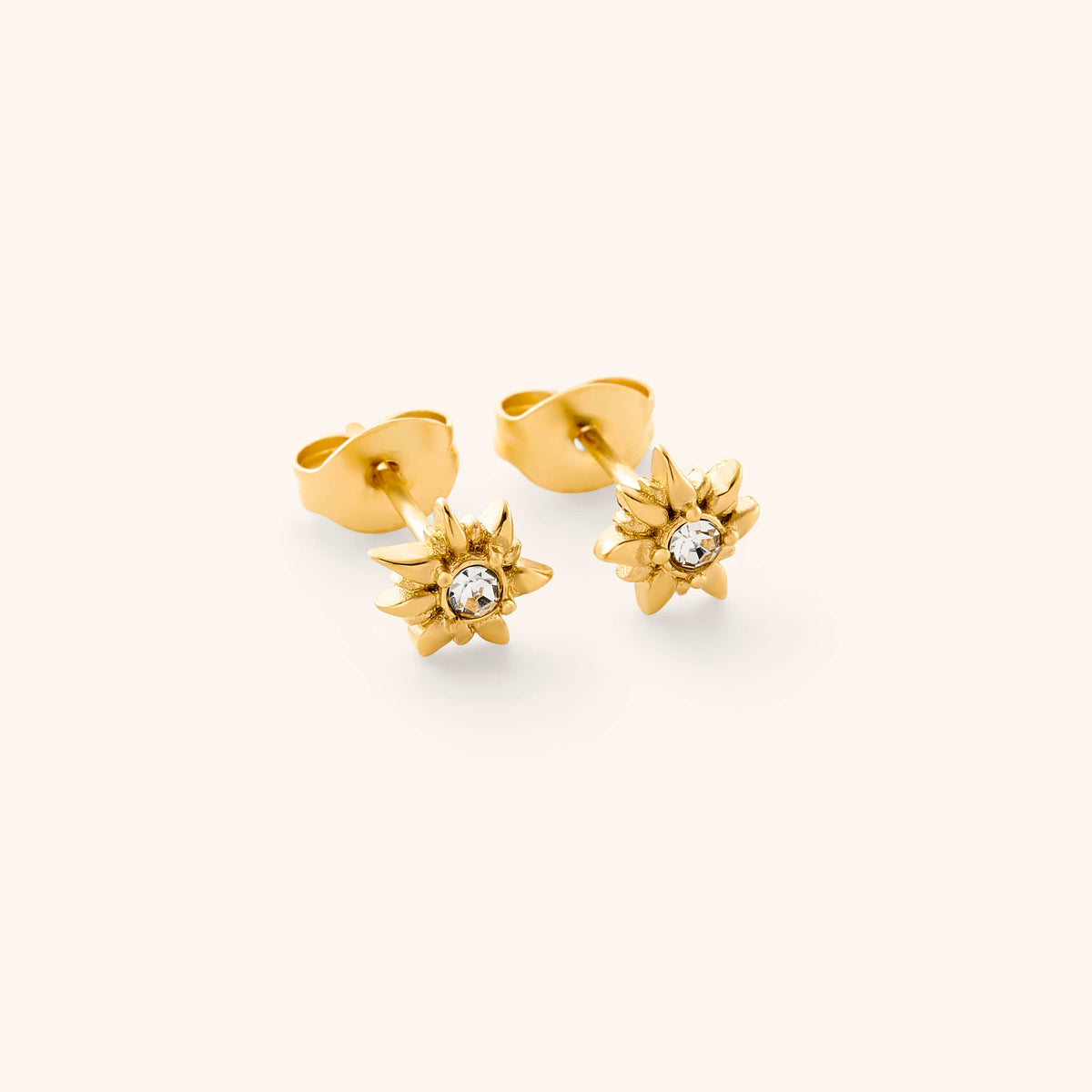 Pavé Sunrise Studs