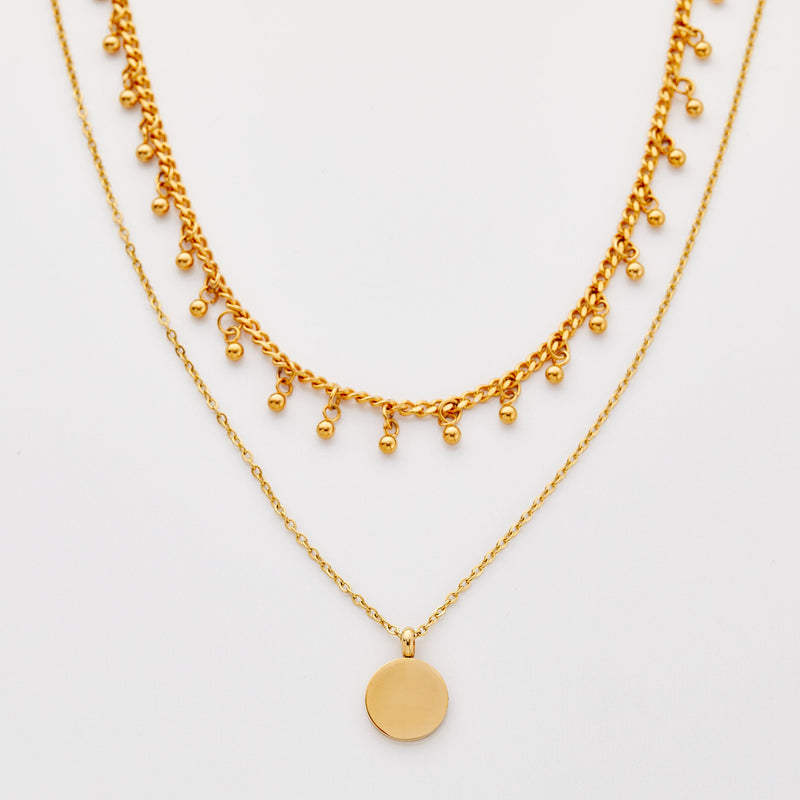 Dangling Dotted & Coin Layering Set - Nominal