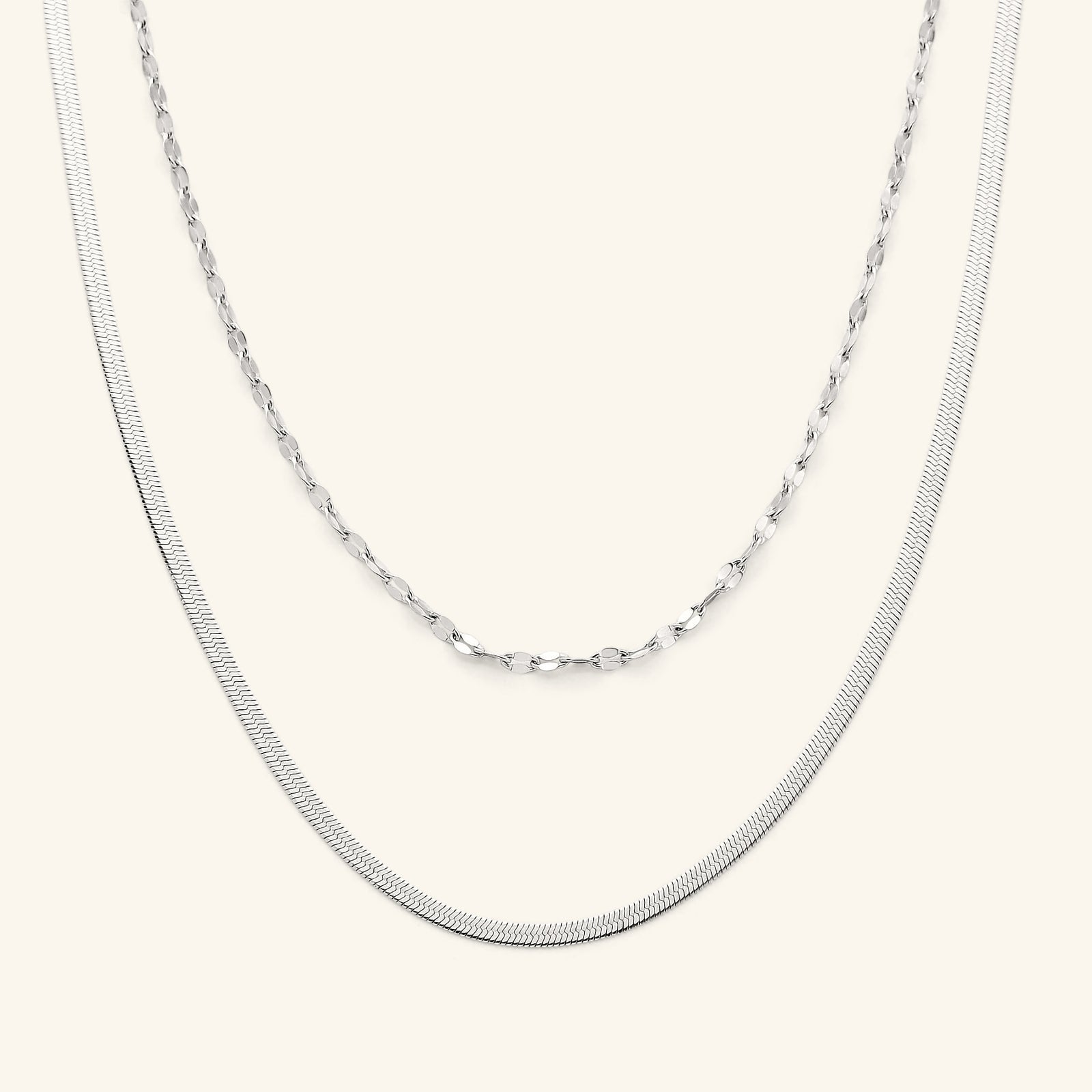 Herringbone & Flutter Layering Set