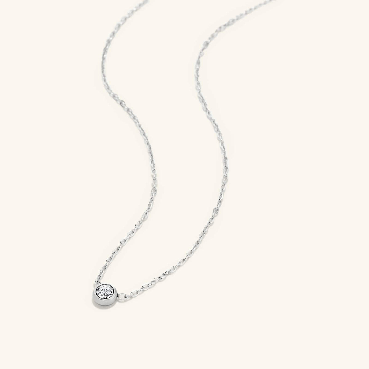 Bezel Necklace
