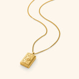 Damask Keepsake Necklace