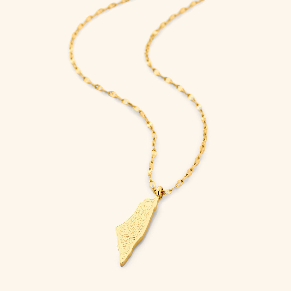 "Home is Where the Heart is" Map Necklace | Women - Nominal