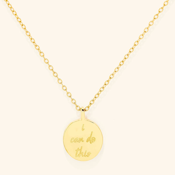 "I Can Do This" Affirmations Necklace - Nominal