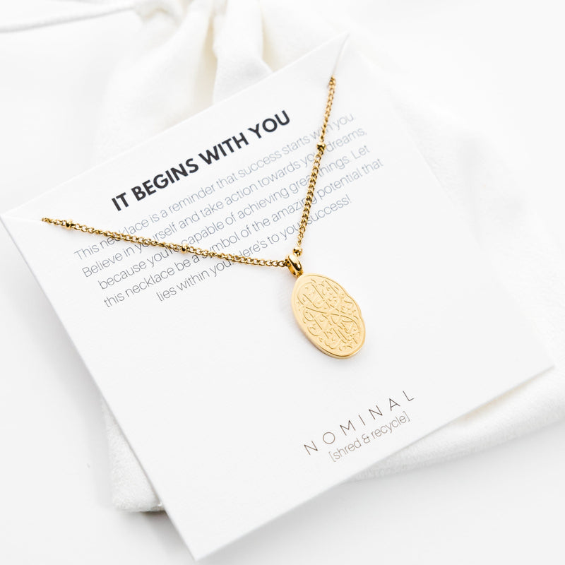 Success Begins With Me Necklace | Women - Nominal