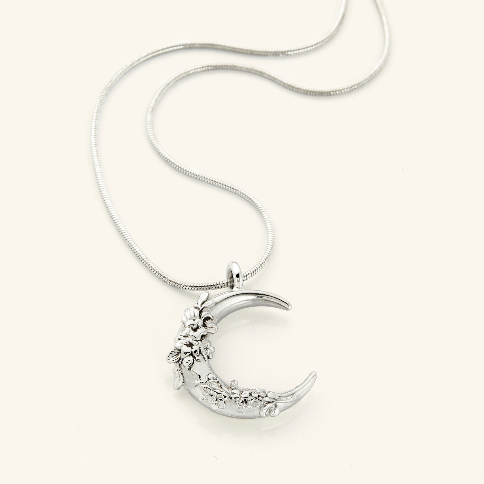 Jasmine Crescent Necklace | VELA x Nominal
